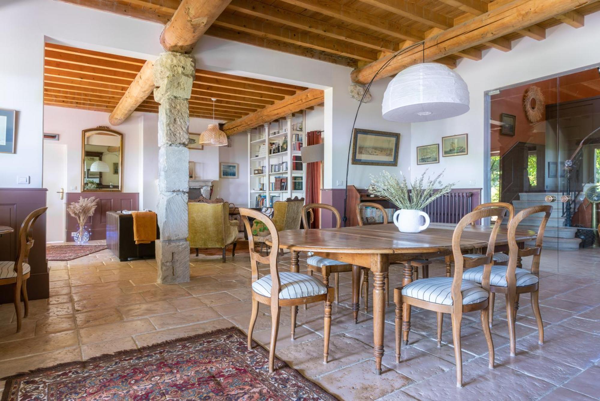 Domaine De Barbe - Chambre Lin Salles-sous-Bois Luaran gambar