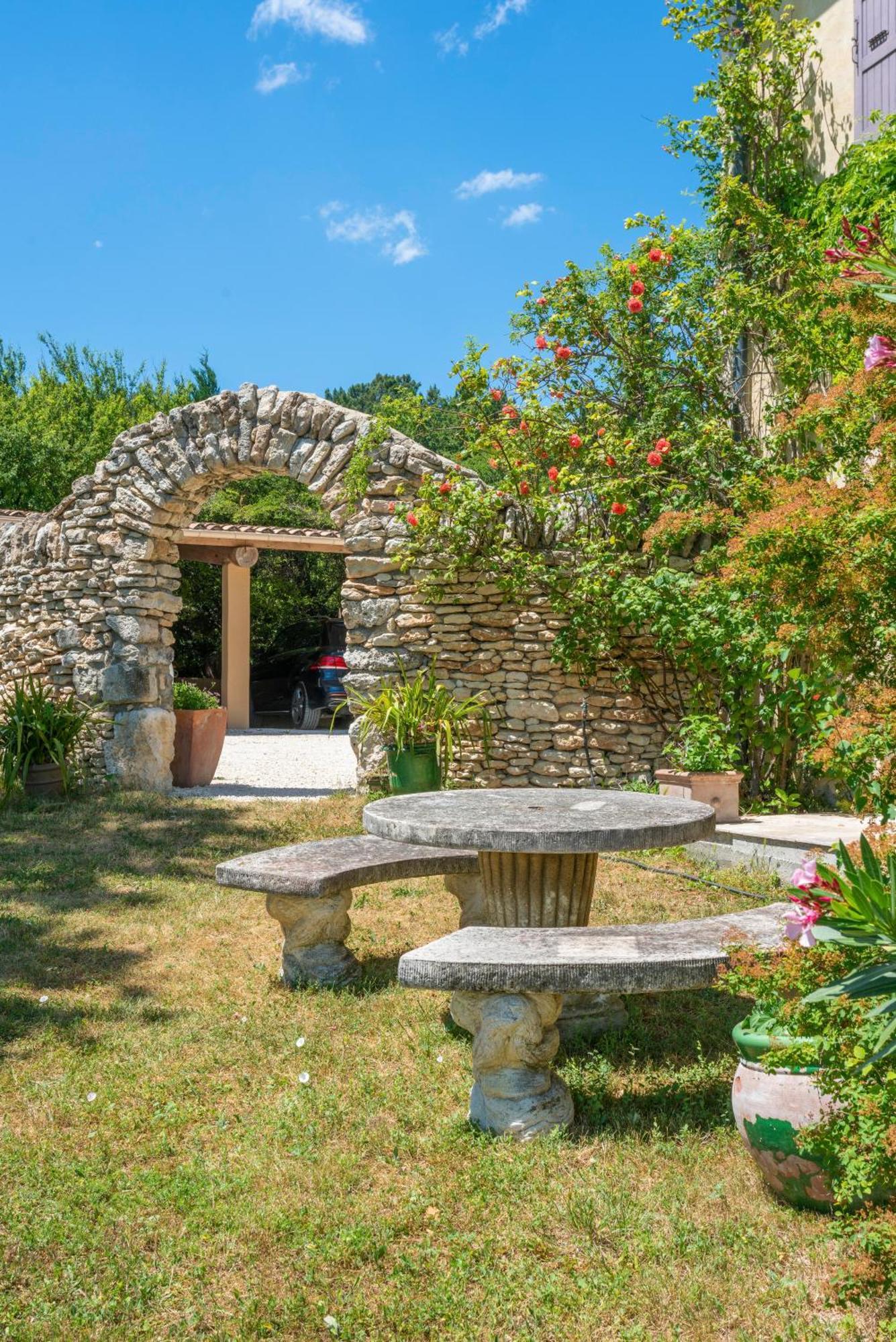 Domaine De Barbe - Chambre Lin Salles-sous-Bois Luaran gambar